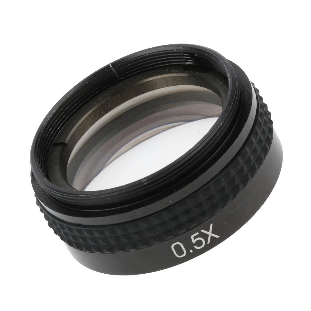 0.5 Compartment Barlow Auxiliary Lens with 42 Mm Mounting Thread for Stereo Microscope