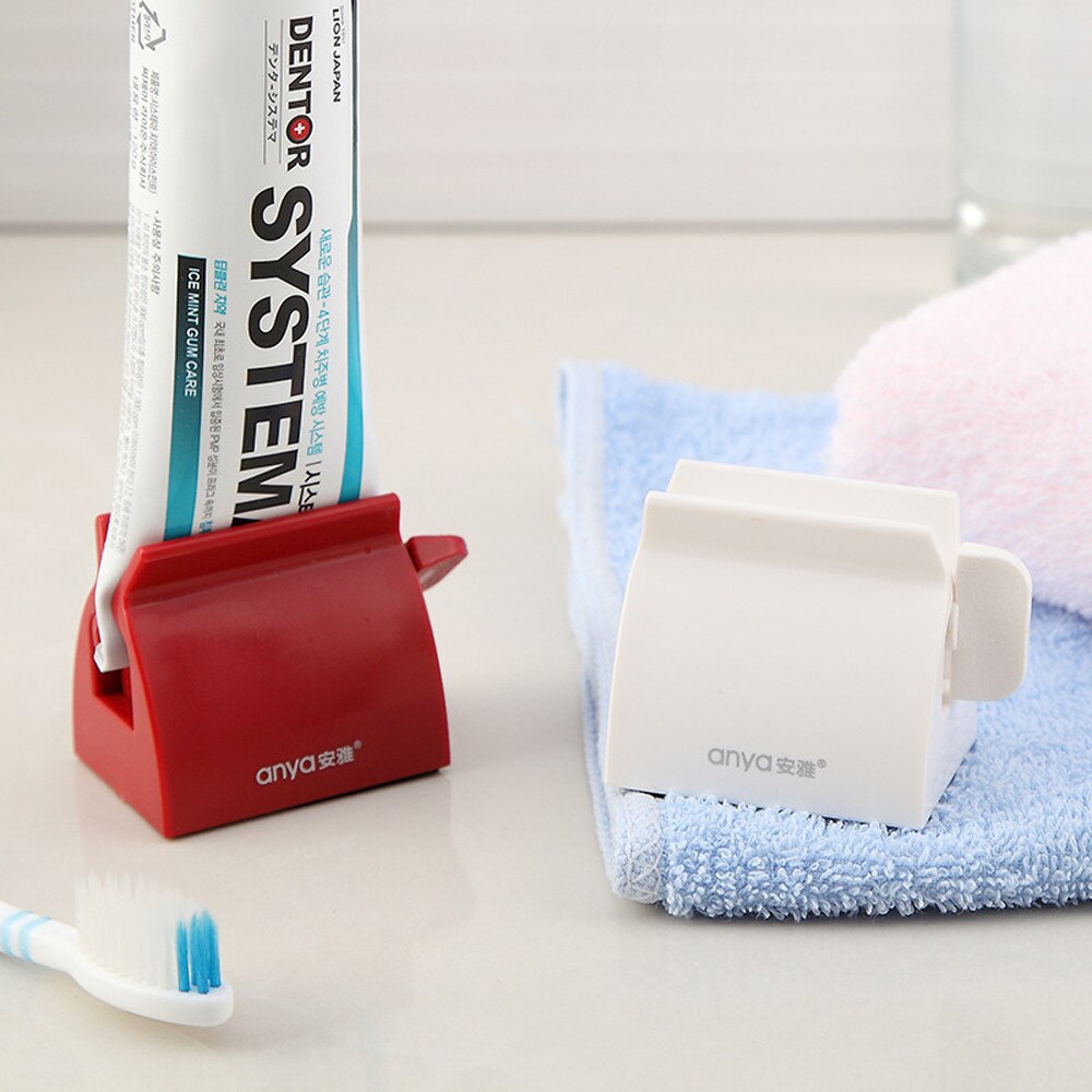 Dụng cụ lấy kem đánh răng tiêt kiệm hiệu quả phụ kiện nhà tắm ( giao màu ngẫu nhiên )