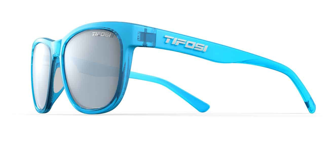 Kính Thể Thao Chạy Bộ TIFOSI SWANK CRYSTL SKY BLUE Smoke Bright Blue lens