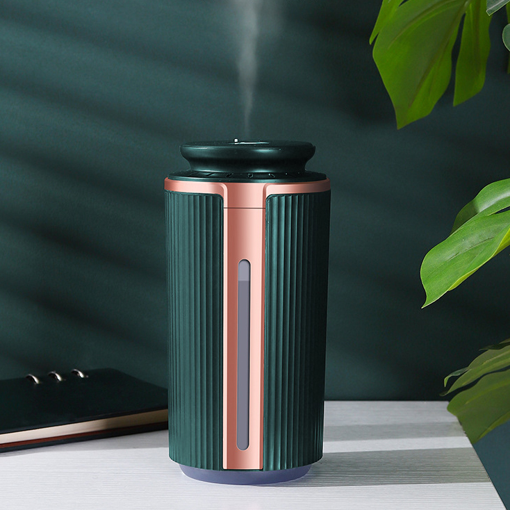 Máy phun sương xông tinh dầu tạo ẩm Rhino H102 dung tích 1000ml, không gây tiếng ồn, tích hợp đèn ngủ RGB nhiều màu, có chế độ tự ngắt - Hàng chính hãng