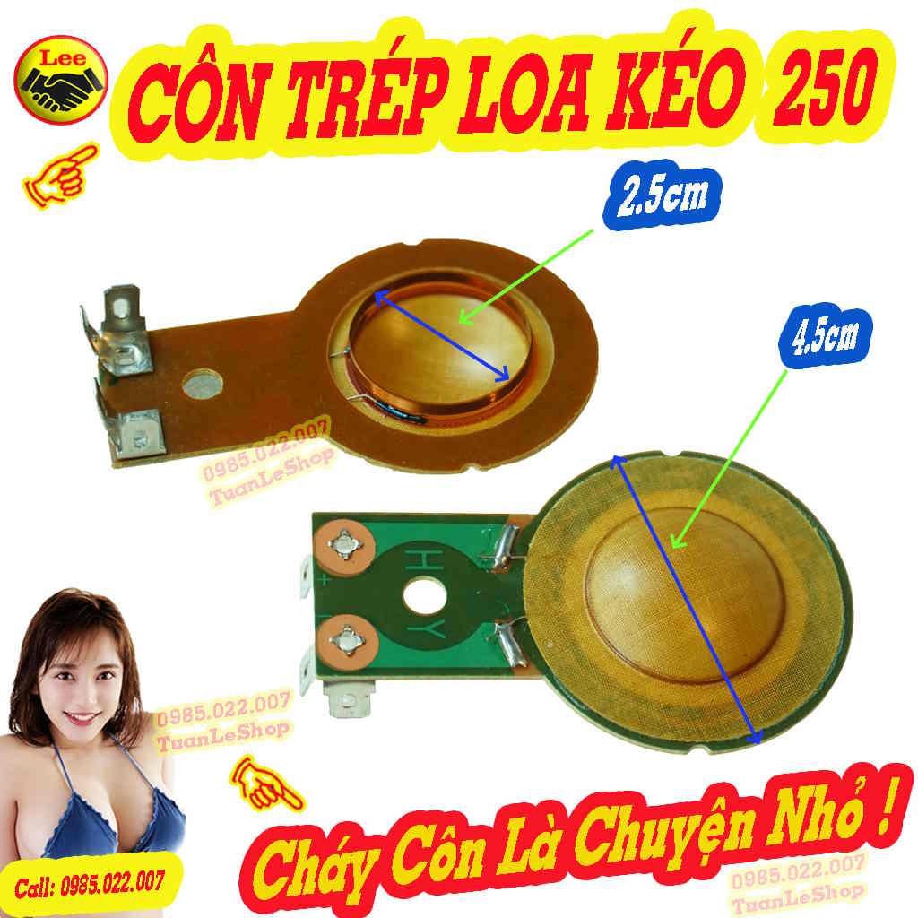 CÔN TRÉP 250 – COIL TREBLE 250, GIÁ 1 CÔN 25mm TREBLE LOA KÉO 250