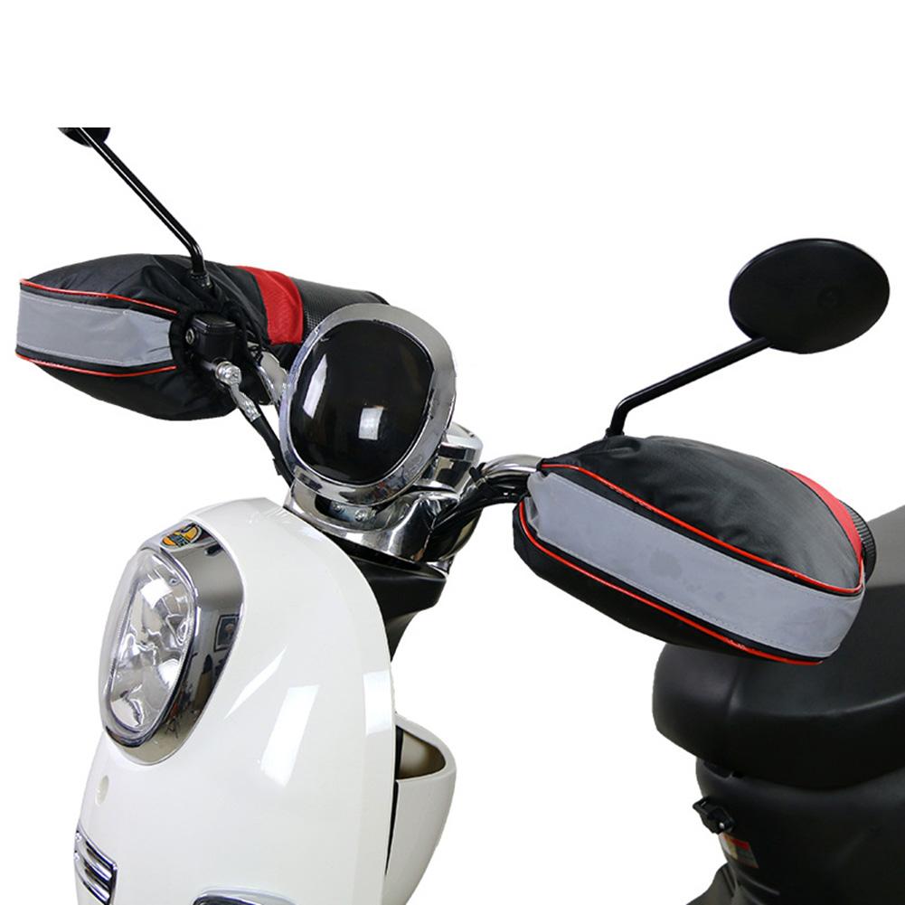 Bảo Vệ Xe Máy Tay Cầm Bịt Xe Tay Ga Dày Ấm Tay Cầm Thanh Bịt Chống Mưa Găng Tay Xe Máy Xe Tay Ga Moto Color: B