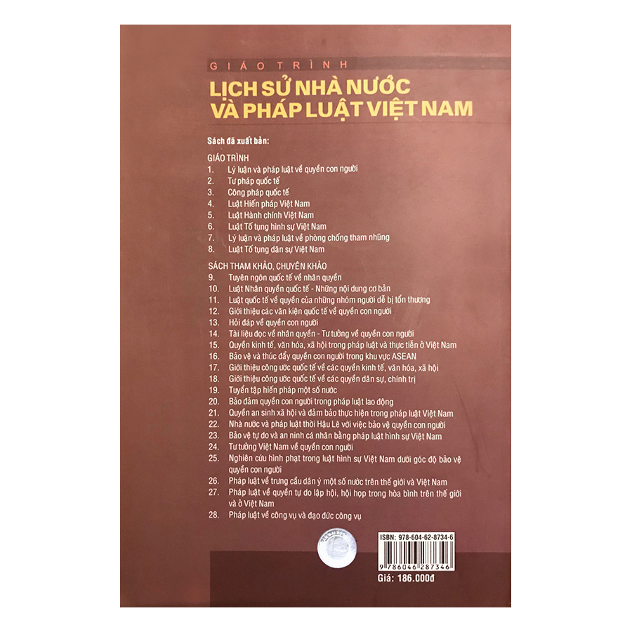 Giáo Trình Lịch Sử Nhà Nước Và Pháp Luật Việt Nam