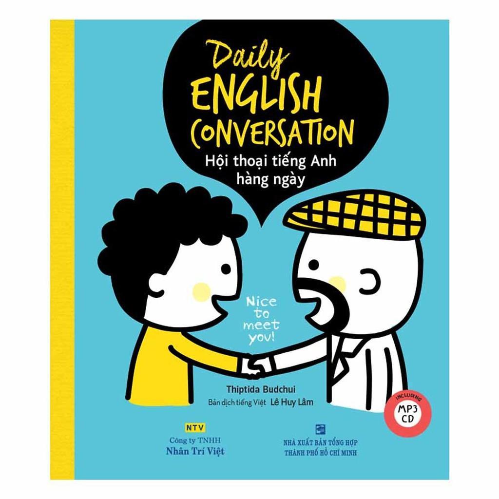 Sách - Daily English Conversation - Hội Thoại Tiếng Anh - Nhân Trí Việt