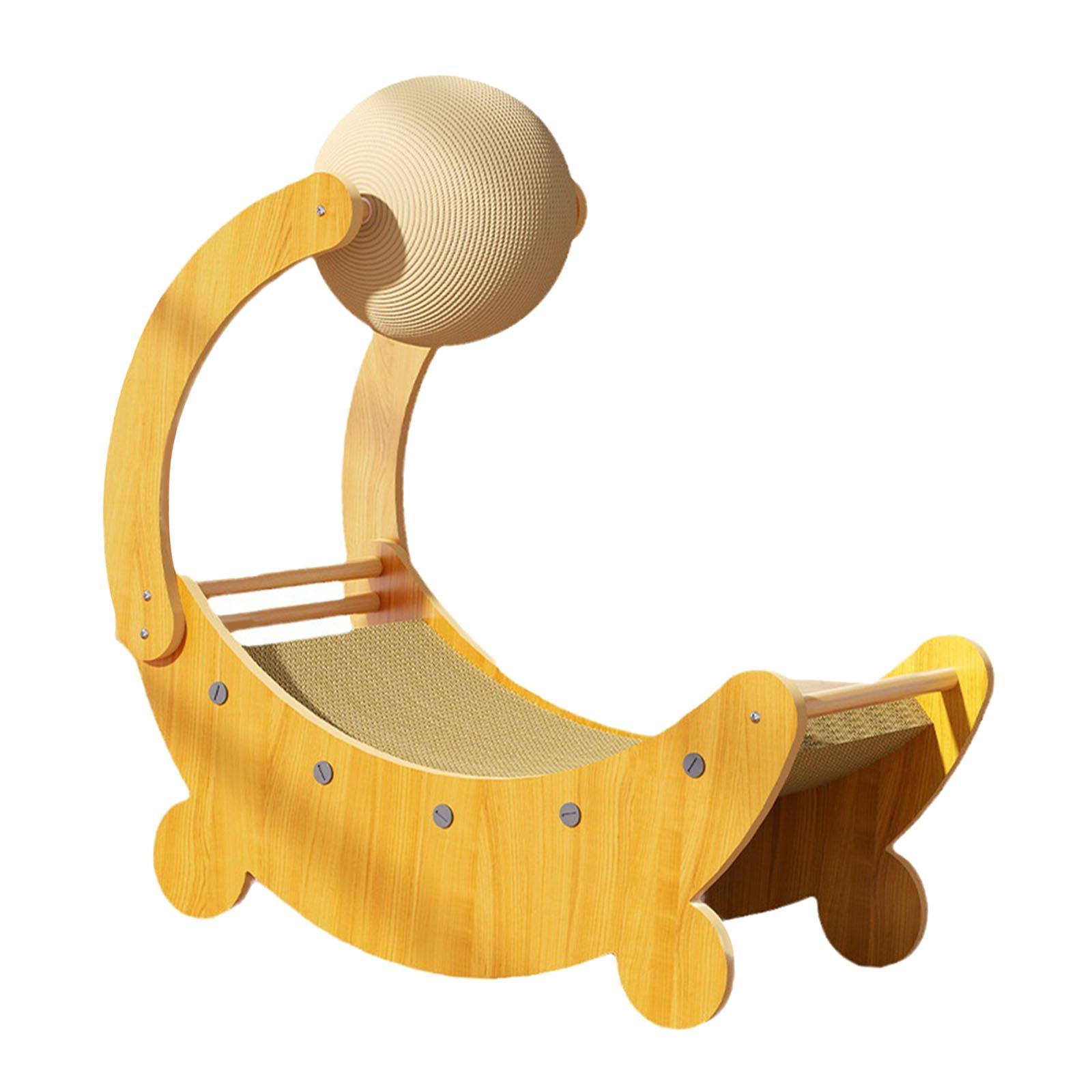 Cat Scratching Board Cat Scratcher Cat Scratch Ball Pet Toy Decorative Cardboard Pet Supplies Cats Nest Lounge Bed Cat Scratch Pad for Kitty