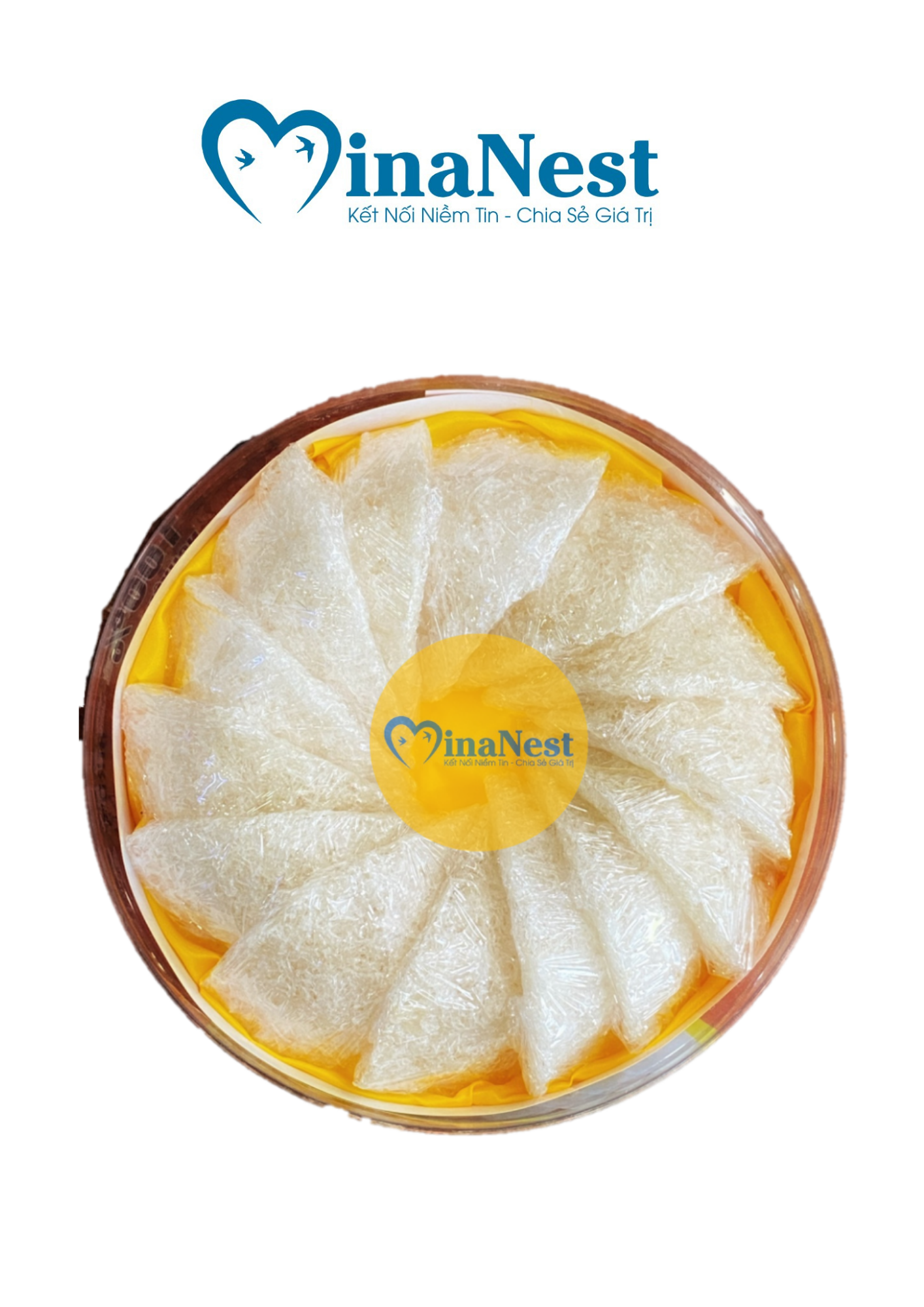 Yến sào tinh chế sợi ngắn MinaNest, hộp 100gr