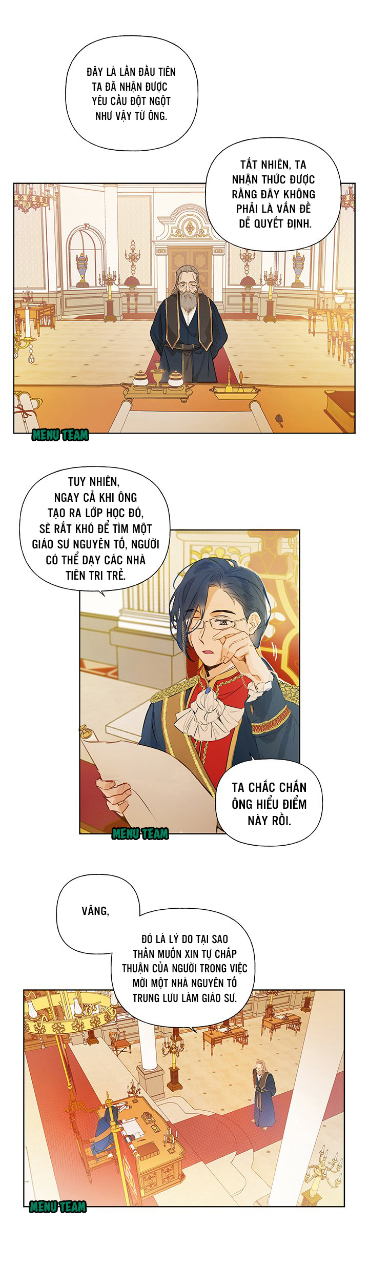 Nhà Nguyên Tố Tóc Vàng Chapter 3 - Next Chapter 4