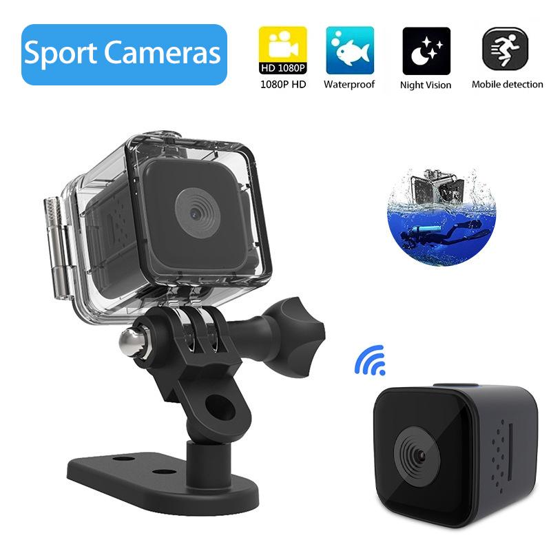 Ultra HD 1080P Mini Sport Cameras Waterproof Action Camcorder DV Night Vision Camera for Sking Diving Cycling Outdoor Motion Cam