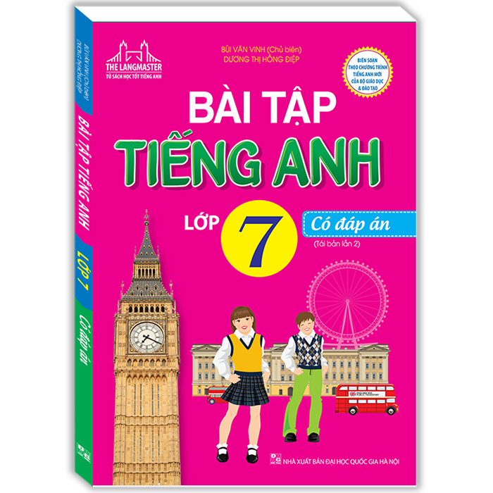 The Langmaster - Bài Tập Tiếng Anh Lớp 7 - Có Đáp Án