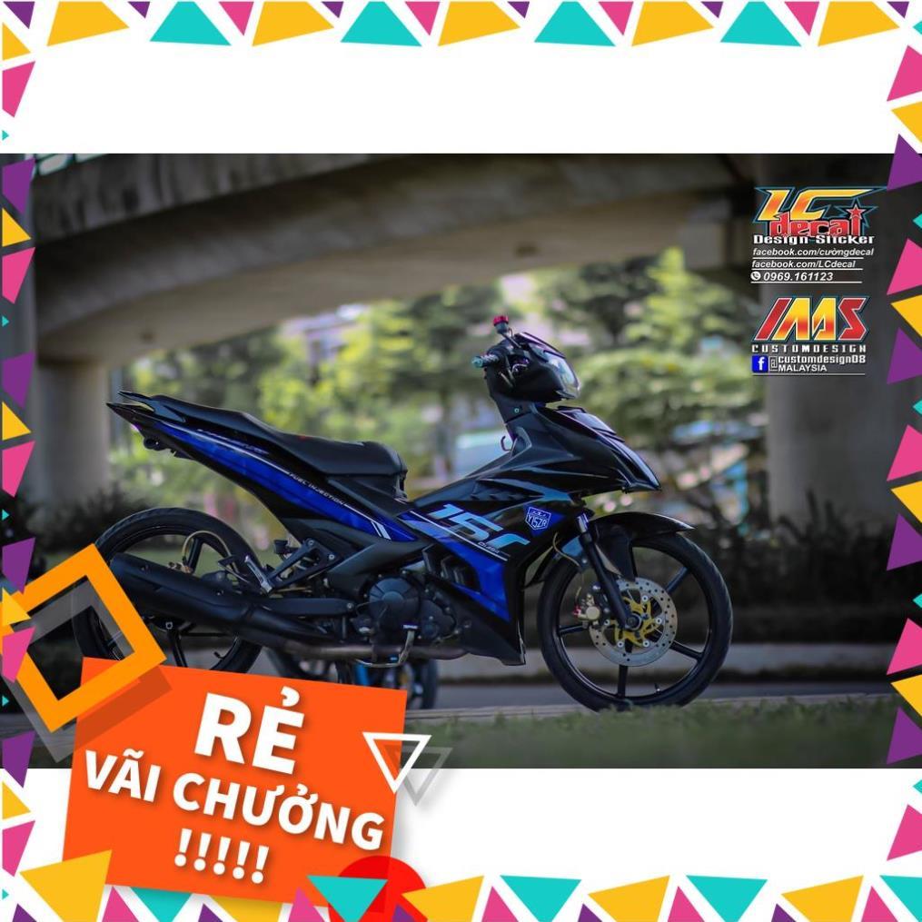 Tem Rời Exciter 150 Mẫu Y15ZR 2019 Xanh Đen Trắng