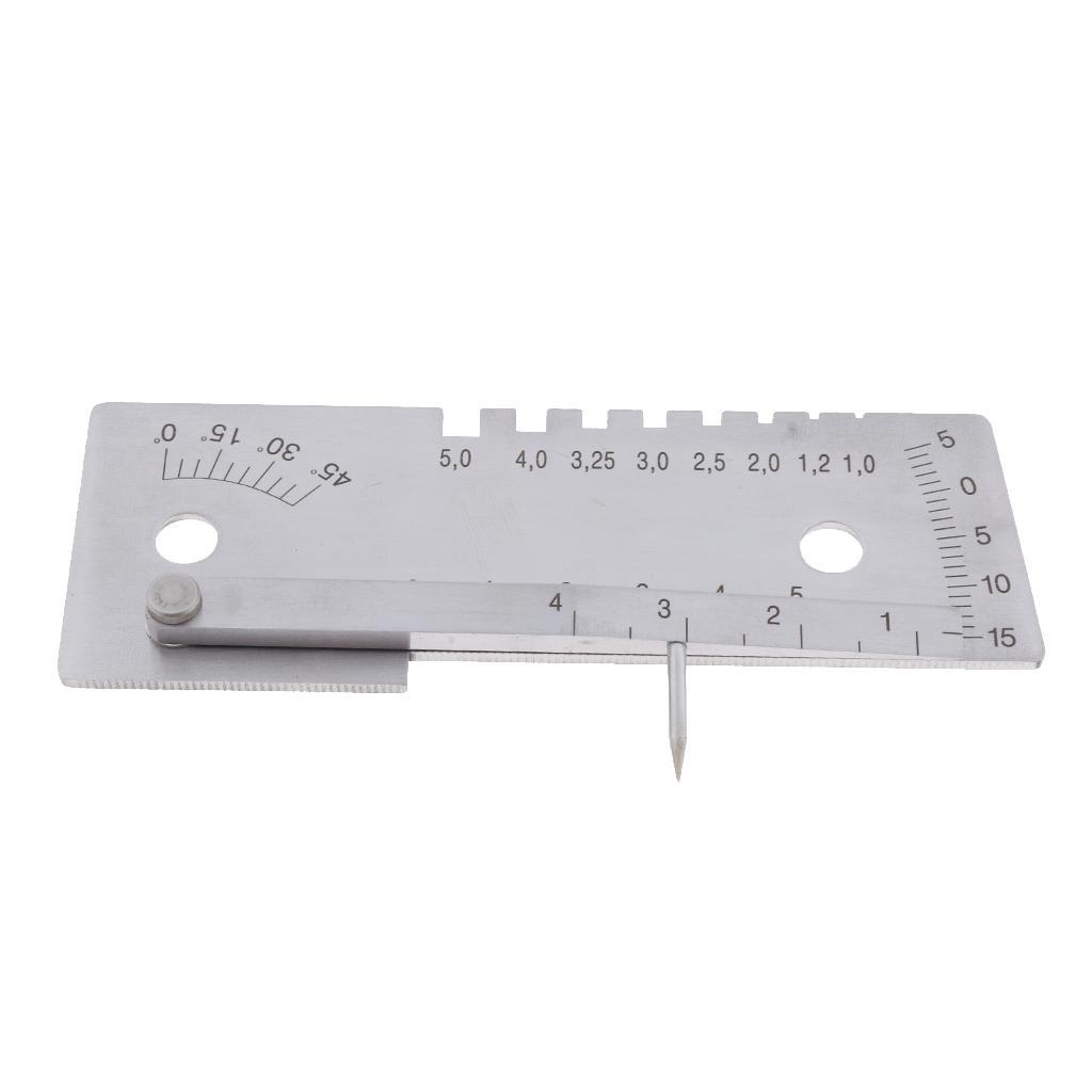 Universal Welding Gauge Stainless Steel Internal HI-LO Gauge Inspection
