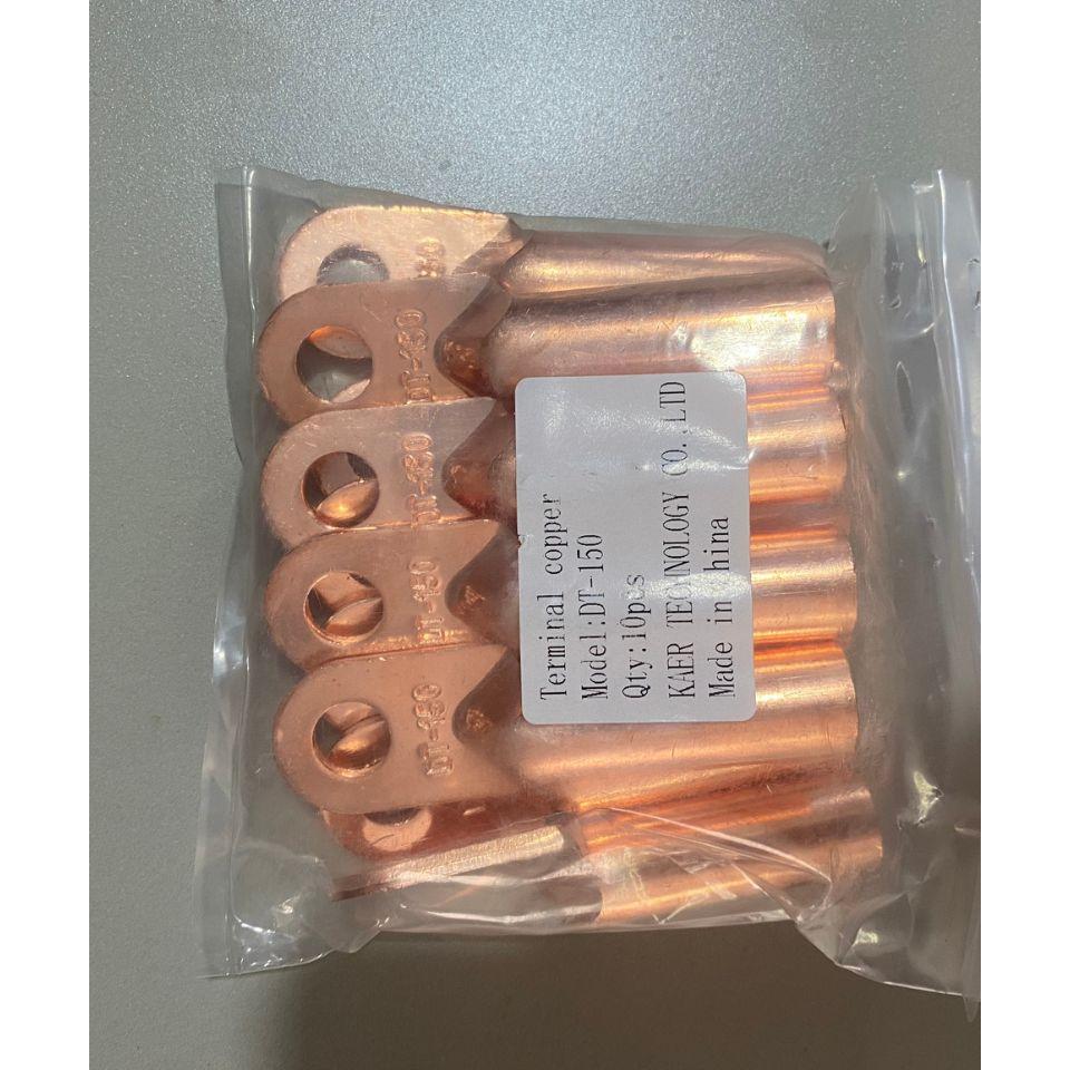 Đầu cos đồng đúc DT-150, chất lượng cao, bảo hành chính hãng 12 tháng, sử dụng công nghệ đúc khuôn hiện đại
