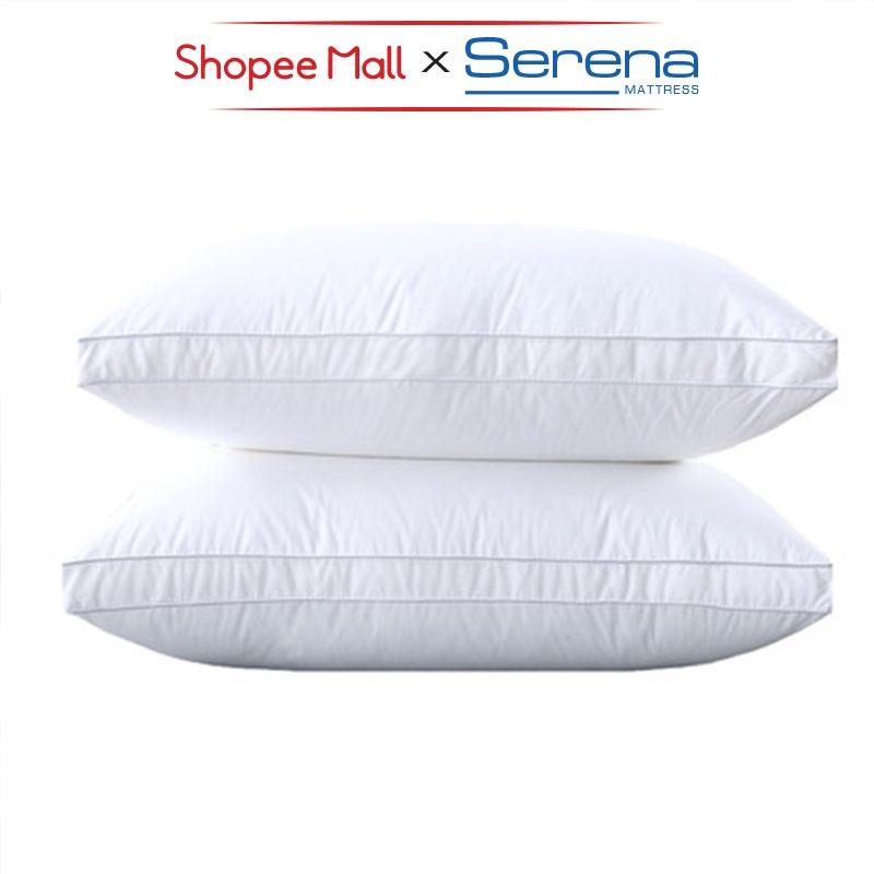 Ruột Gối Nằm Lông Vũ Chuẩn Khách Sạn 5 Sao SERENA Vỏ Ruột Gối Ngủ Nằm Lông Long Vũ Nhân Tạo 40x60 50x70cm Cao Cấp