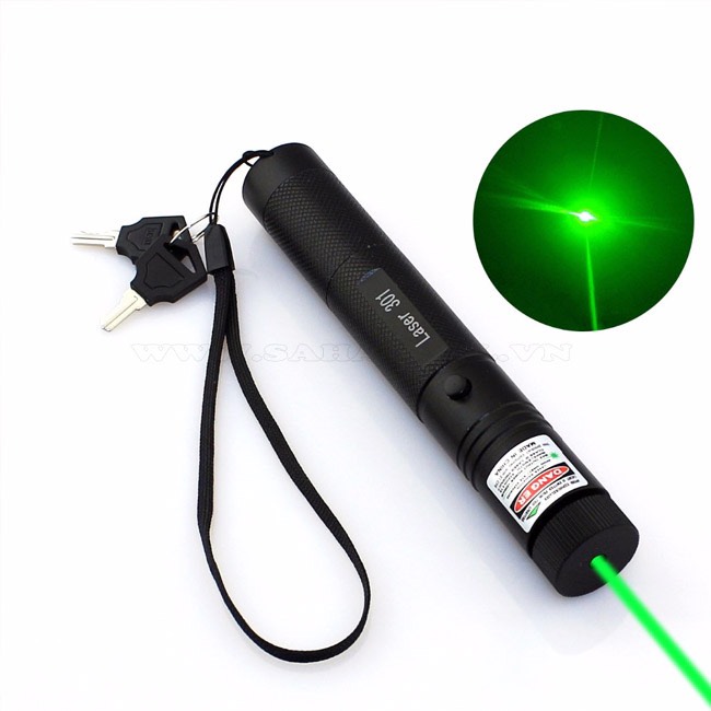 Đèn Laser Siêu Mạnh-Đèn Laser 303 Tia Sáng Xanh