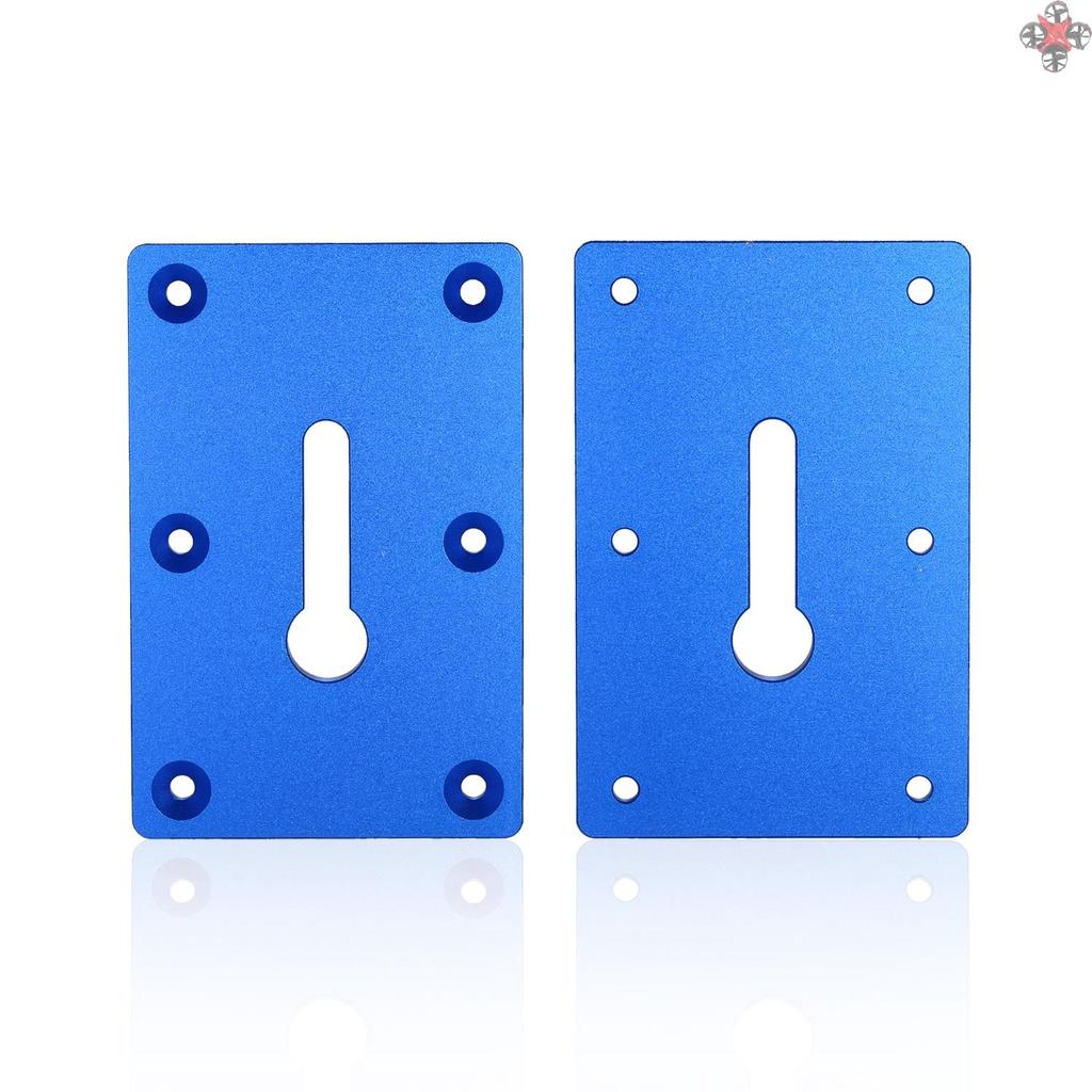 Carpenter Working Table Fixing Clamp Aluminum Alloy Clamp Plate Mounting Plate Blue