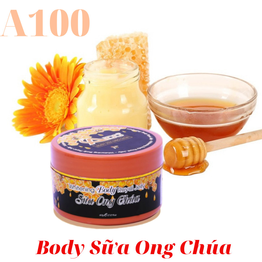 Body A100 chính hãng - body sữa ong chúa 400gr