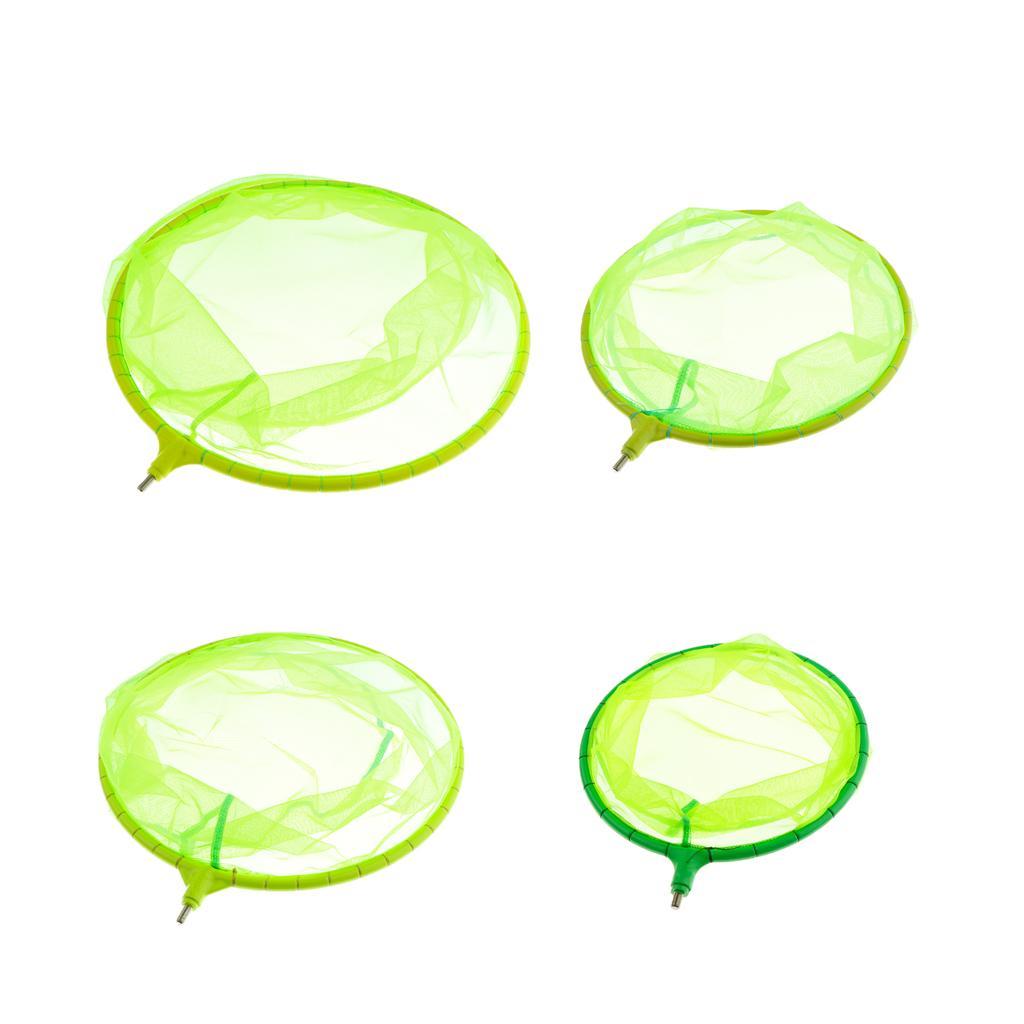 Fishing Landing Net Head Catch Release Tool Mesh Hole Folding Dip Net Fishing Equipment - 4 Size Available