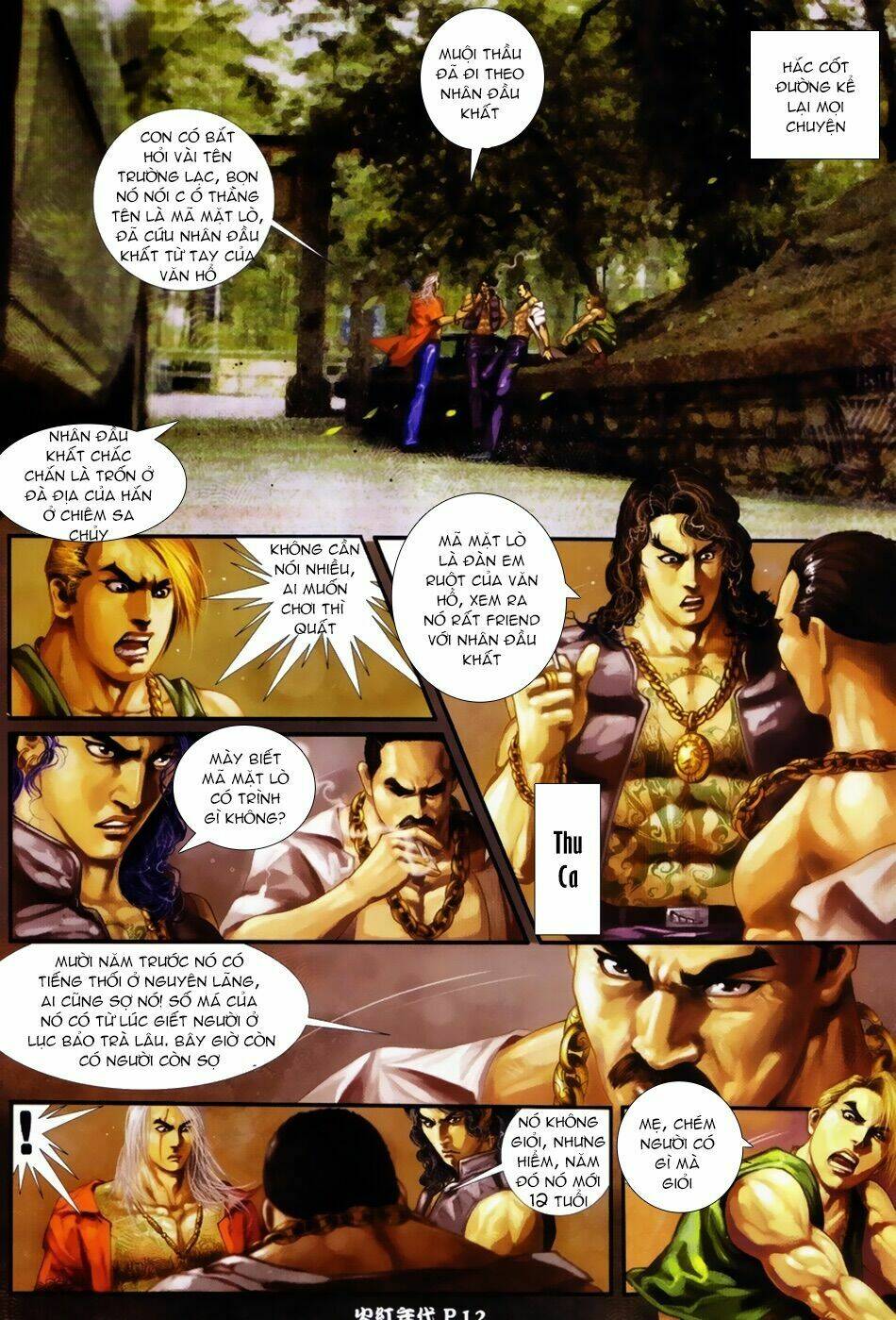 hỏa hồng niên đại hắc cốt đường chapter 51 11