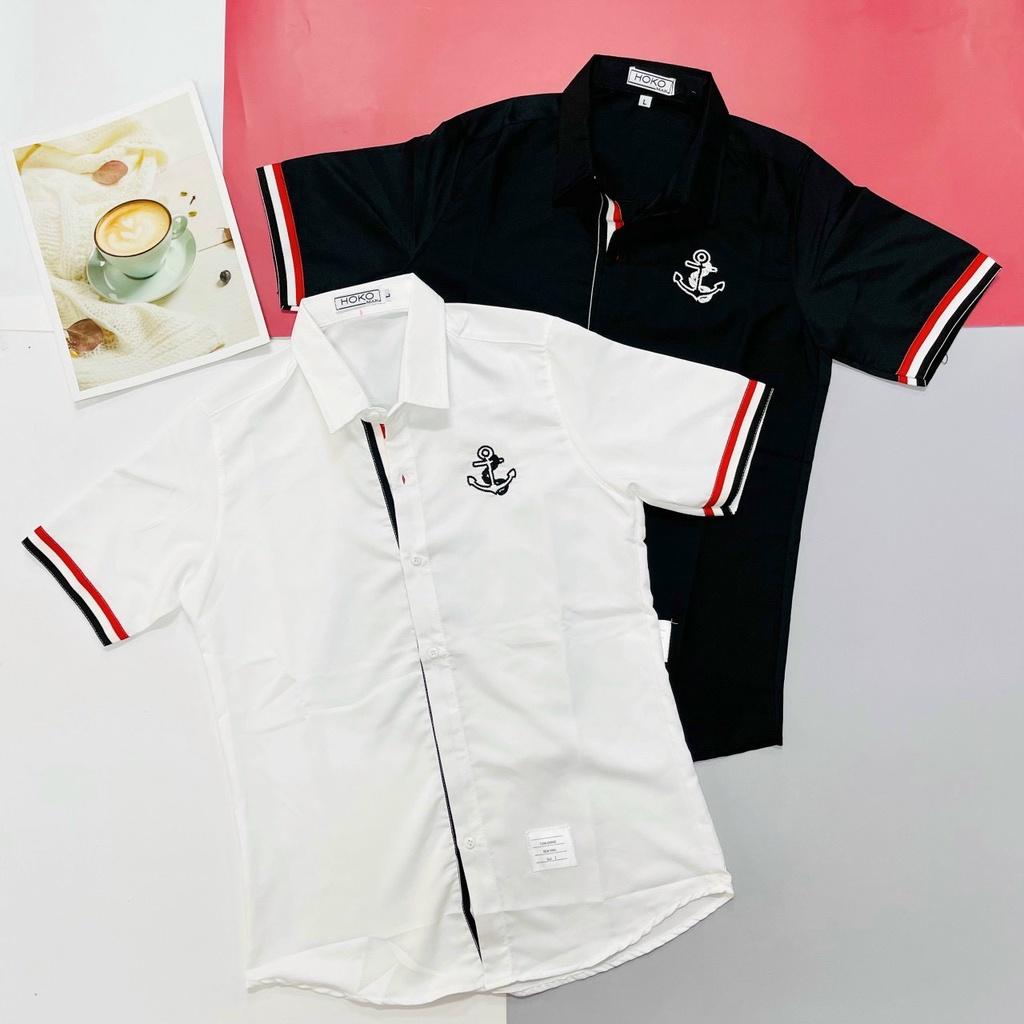 ÁO SƠ MI NAM NGẮN TAY THỜI TRANG LUXURY ĐẲNG CẤP THỜI TRANG HÀN QUỐC - SIÊU HOT CHO CÁC BẠN TRẺ