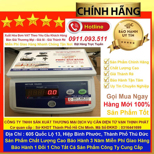 Cân Điện Tử Chống Nước CUB 3 kg