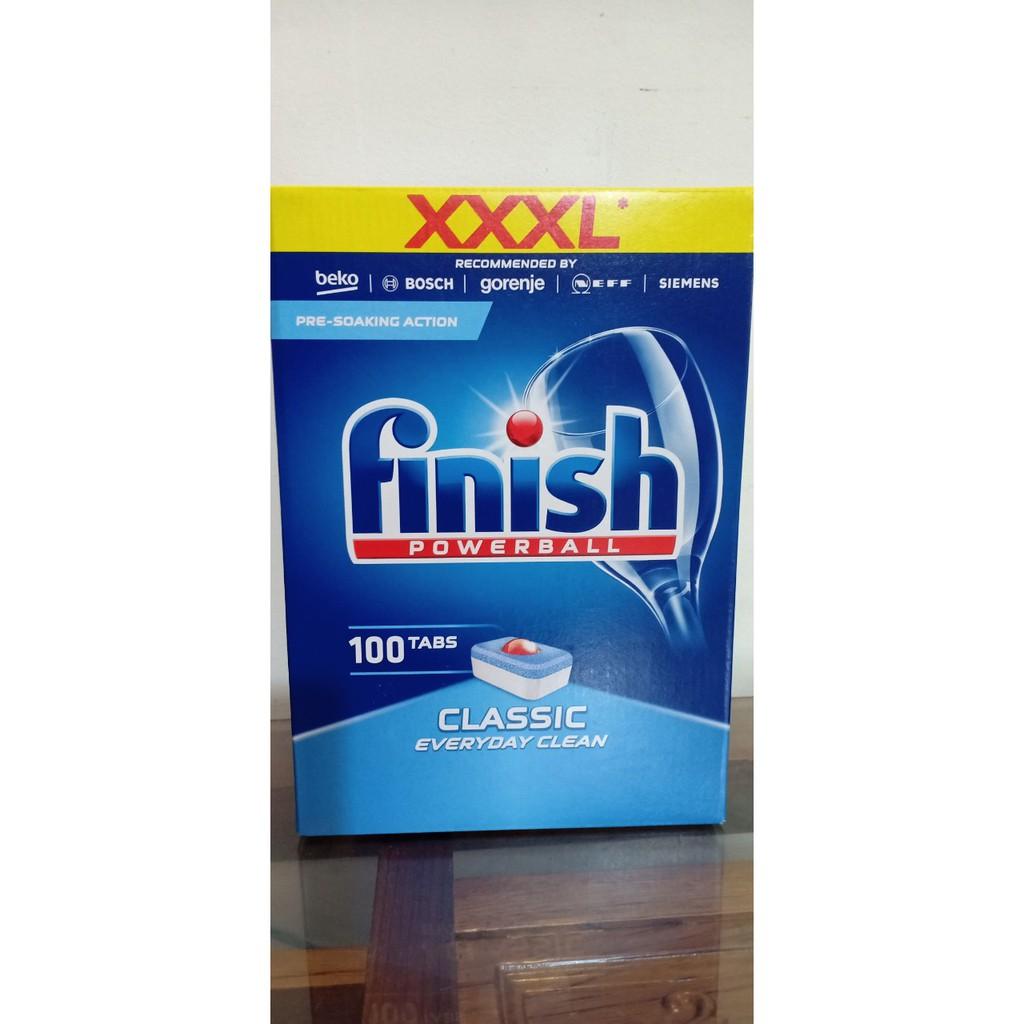 COMBO VIÊN RỬA BÁT FINISH (ĐỨC) 90 VIÊN + MUỐI 1.2kg LARGO (DÀNH CHO MÁY RỬA CHÉN 9-10-12-13-14 BỘ)