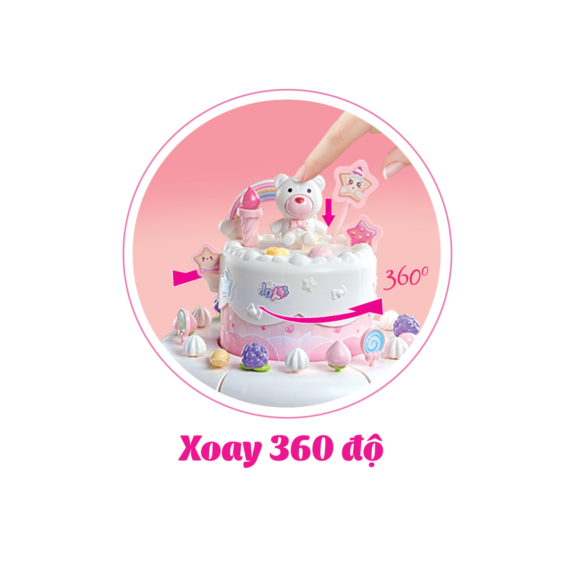 Bộ Đồ Chơi Bánh Kem Sinh Nhật SWEET HEART SH20107