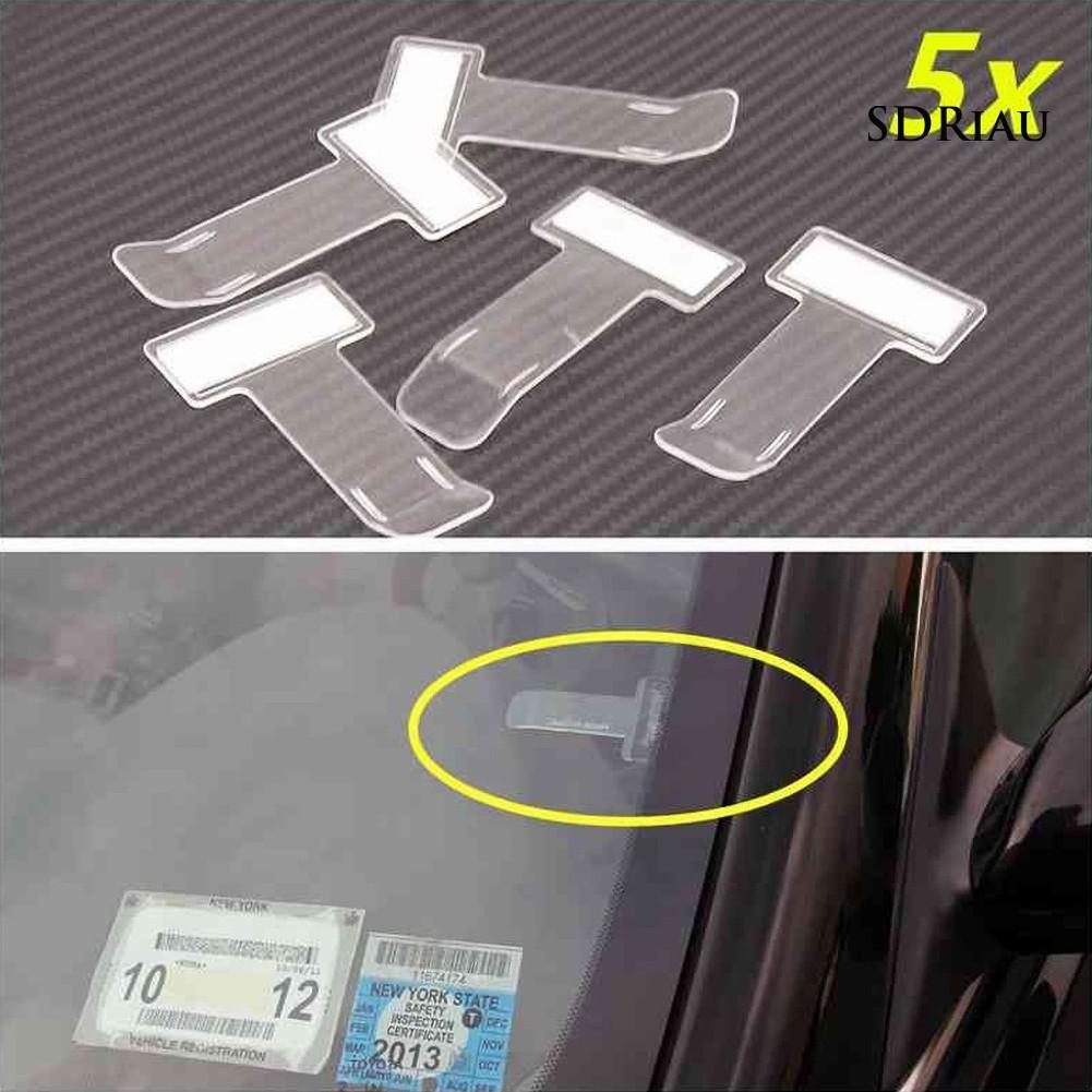 Set 5 Kẹp Giấy Tờ Dành Cho Xe Ô Tô