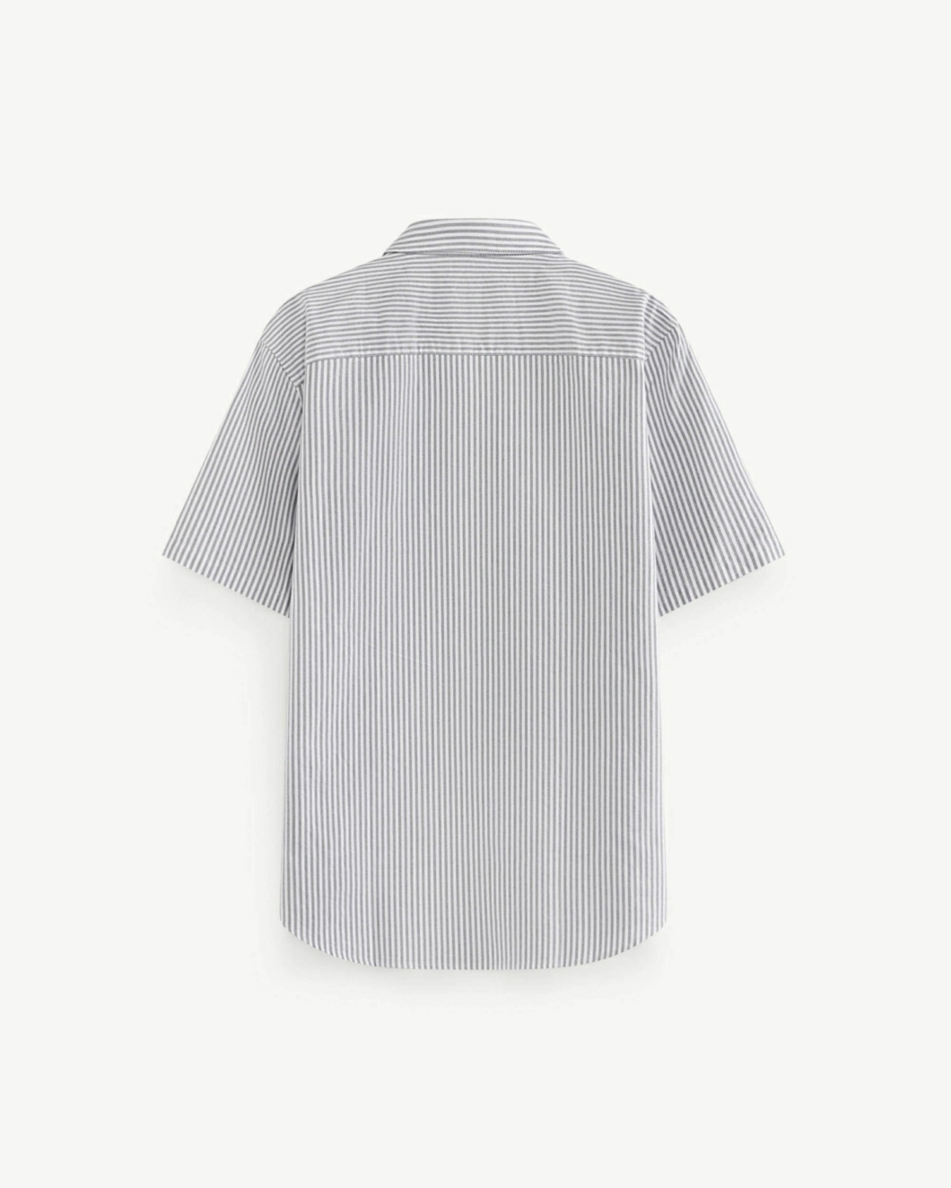 Áo sơ mi sọc ngắn tay ROUTINE . Form Fitted - 10S24SHS010 | LASTORE MENSWEAR