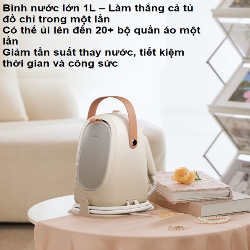 Bàn là, ủi hơi nước cầm tay công suất lớn 1800W thương hiệu Philips STE0850/50 - Hàng chính hãng (Bảo Hành 24 Tháng)