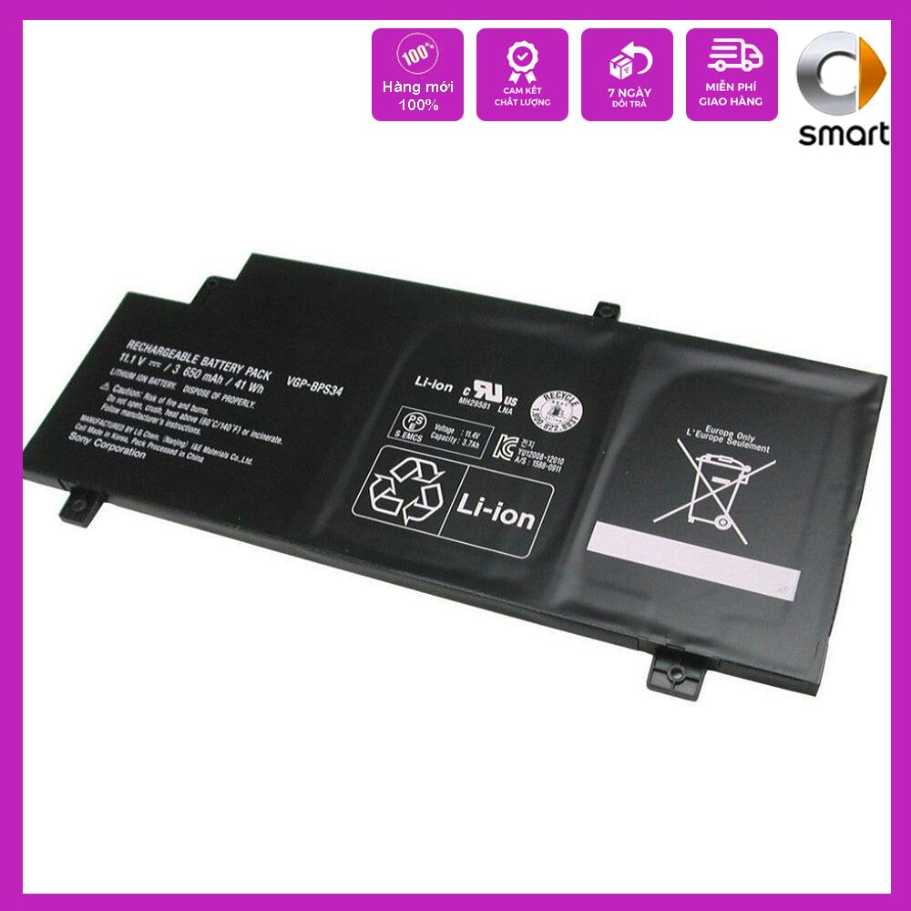 Pin cho Laptop Sony Vaio SVF14A15SGB SVF14AA1QW SVF14A15SGS - S34 - Pin Zin - Hàng Chính Hãng