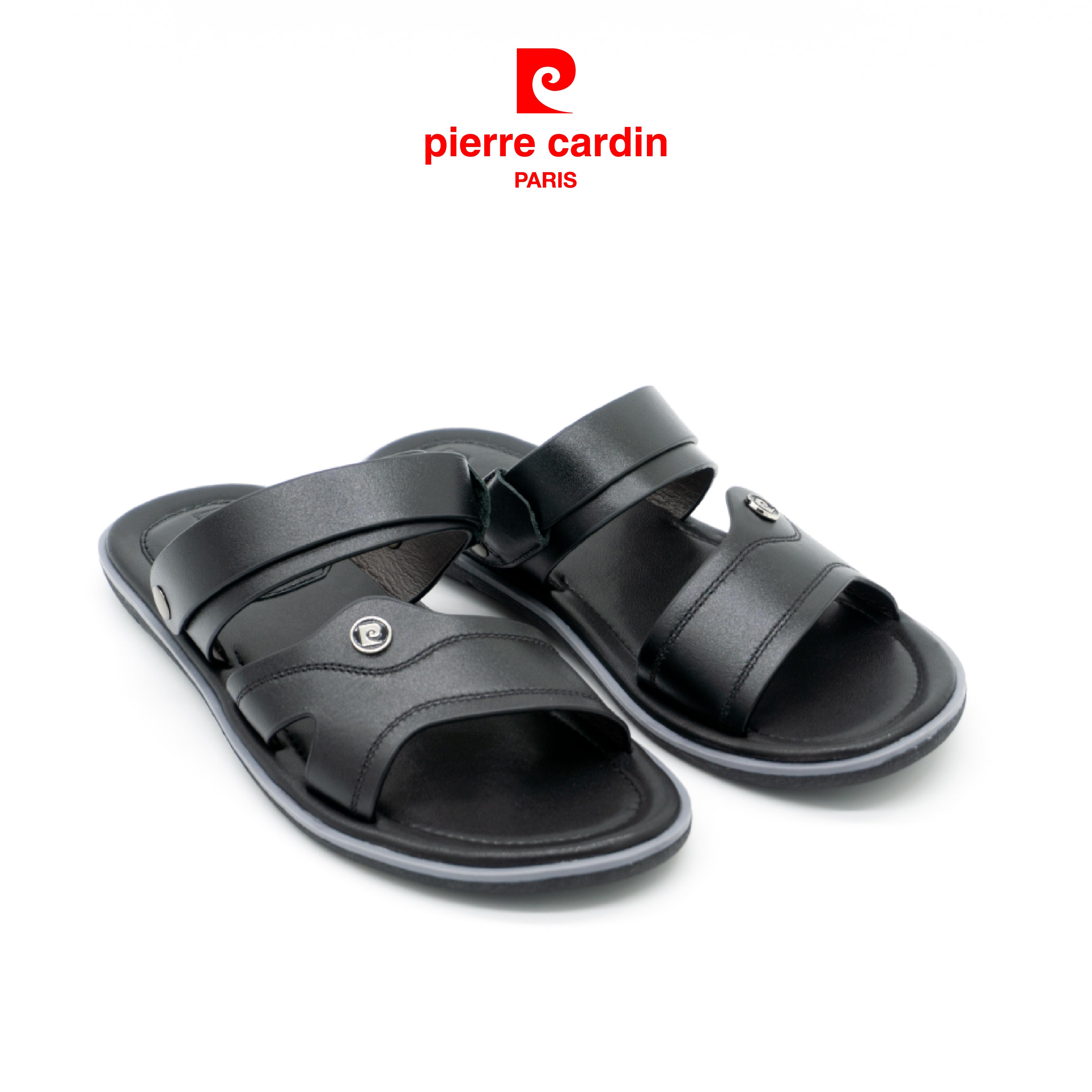 Sandal nam cao cấp Pierre Cardin PCMFWL 128 - màu đen