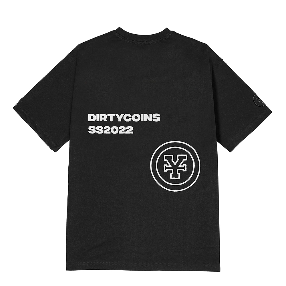 DirtyCoins Áo thun Monarch Butterfly T-shirt - Black