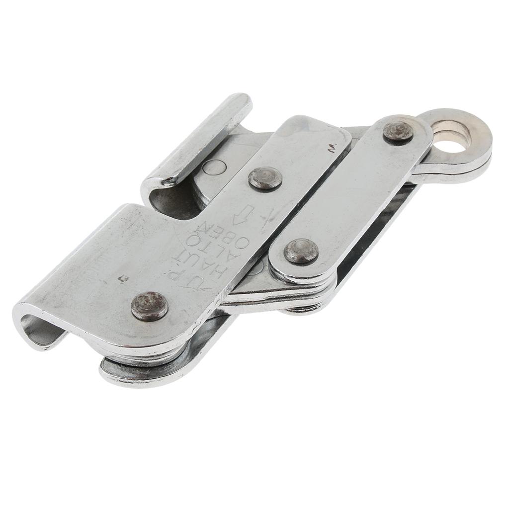 Aerial Work Auto Locking Wire Rope Grab Climbing Fall Protection 8mm Rope