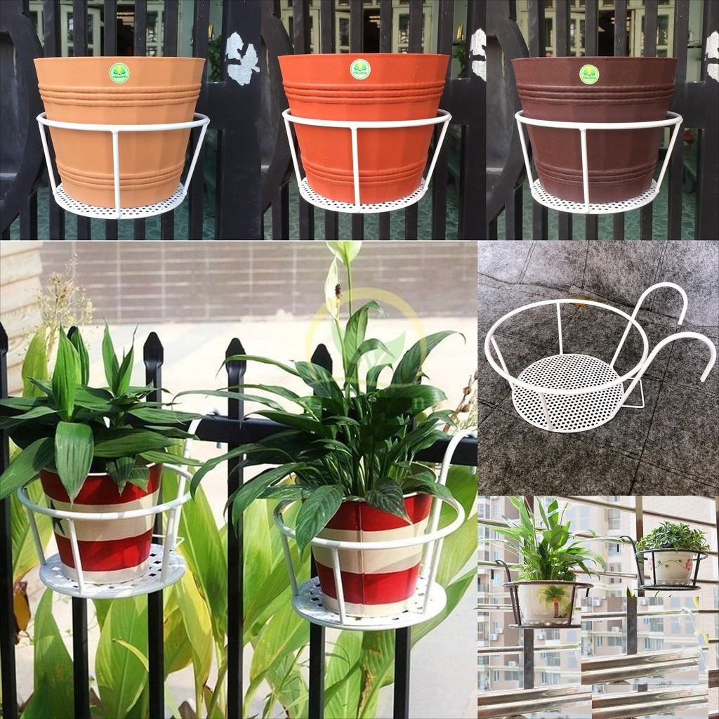 Chậu Nhựa Tròn Kiểu Dáng Thùng Gỗ, Chậu Để Bàn màu vàng