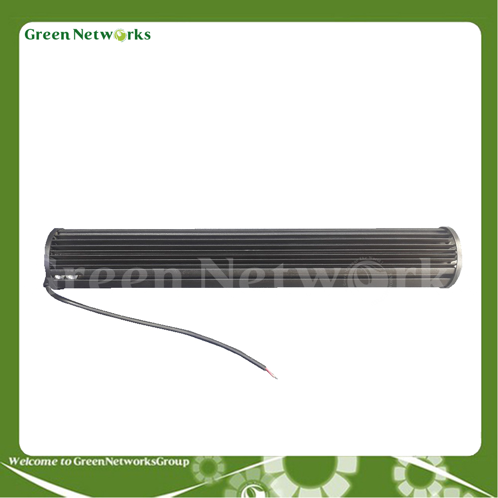 Đèn Led bar trợ sáng xe hơi xe tải 48 bóng tròn 2 màu trắng vàng Green Networks Group