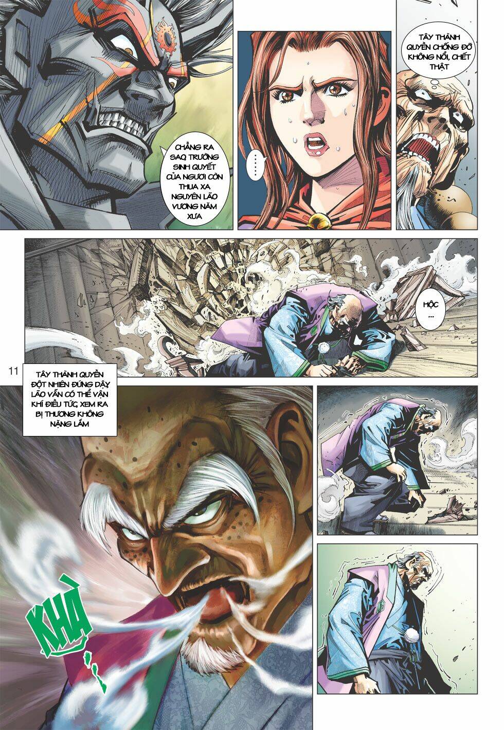 tân tác long hổ môn chapter 395 11