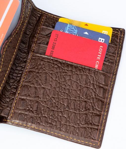 Ví da nam FTT LEATHER mã VDDVCS03