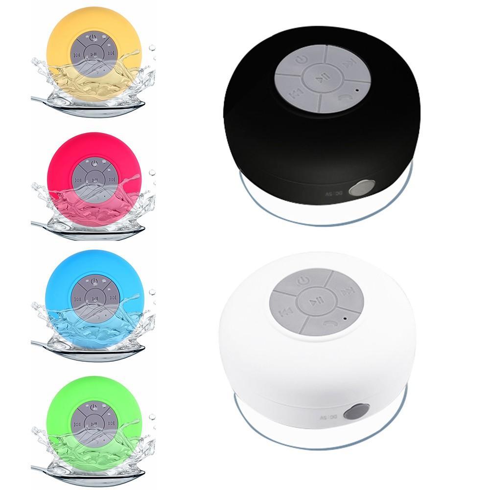 Loa Bluetooth không dây chống nước có micro kèm đế hít gắn tường