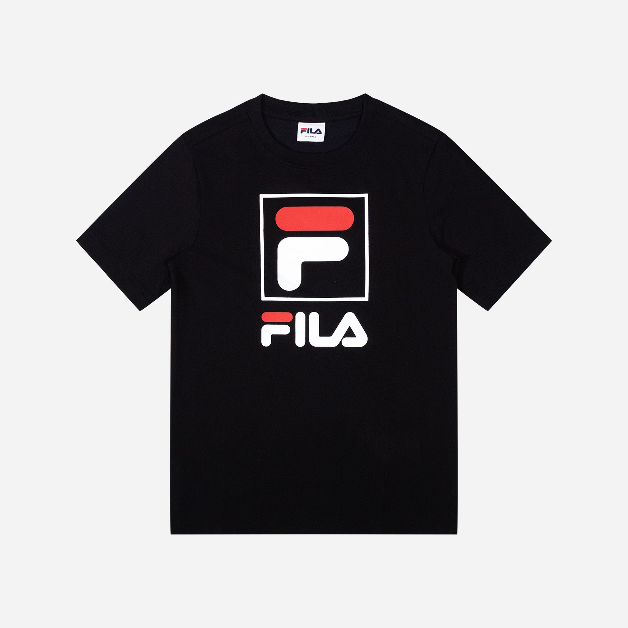 Áo thun tay ngắn thời trang unisex Fila Short Sleeve Tee - FW2RSF2067X-BLK