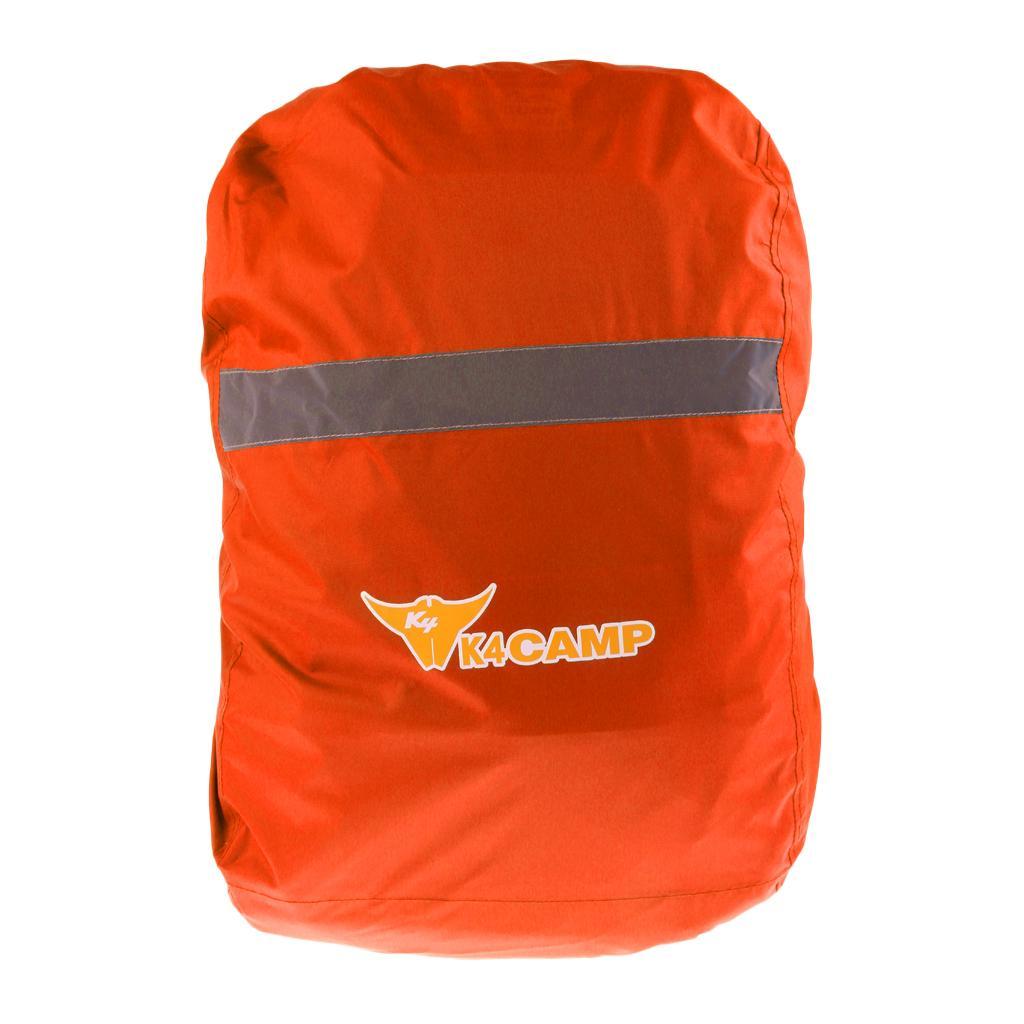 Reflective Backpack Rain Cover Waterproof Dustproof for 15-80L Hiking Camping Traveling Outdoor Activities