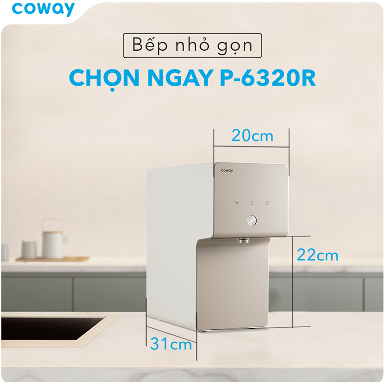 Máy lọc nước Coway Cinnamon P-6320R - Coway - Máy lọc nước Hàn Quốc - Hàng chính hãng