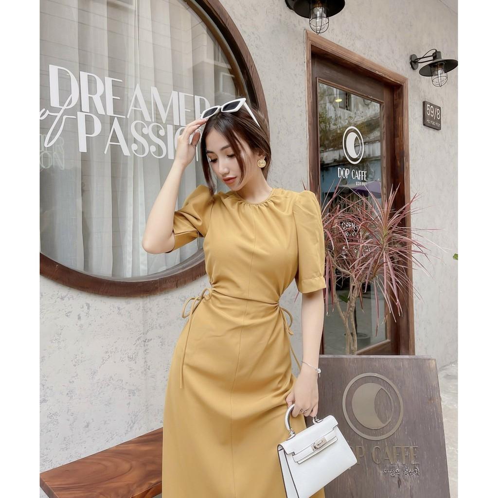 Đầm body tôn dáng khoét eo