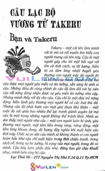 vương tử takeru chapter 13 161
