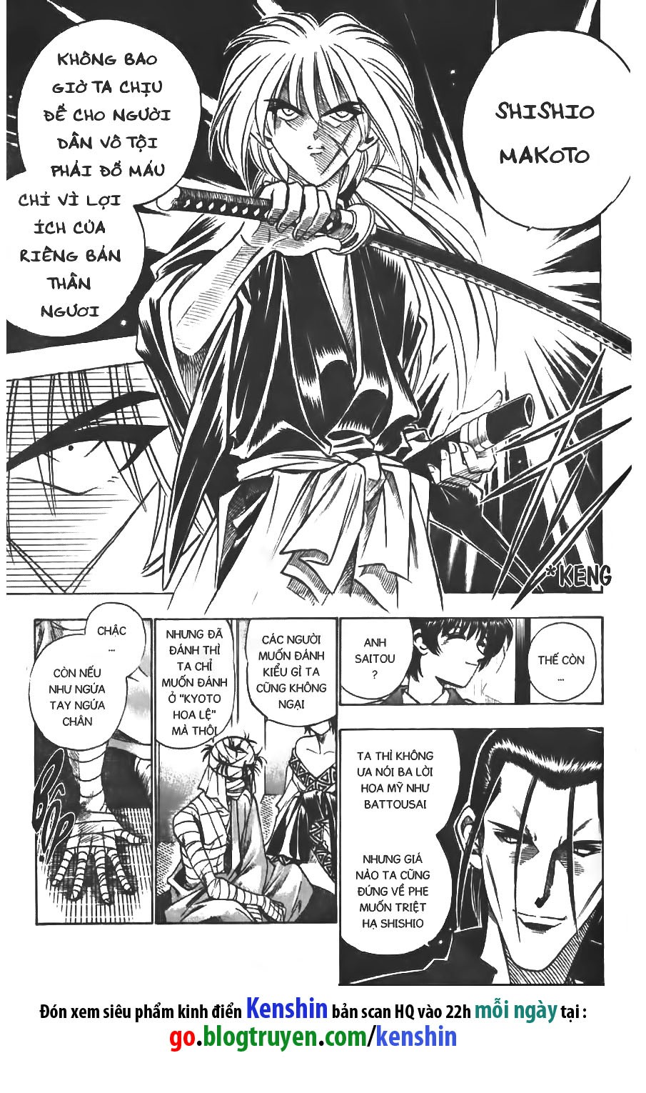 lãng khách kenshin bản nét (2019) chapter 68 16
