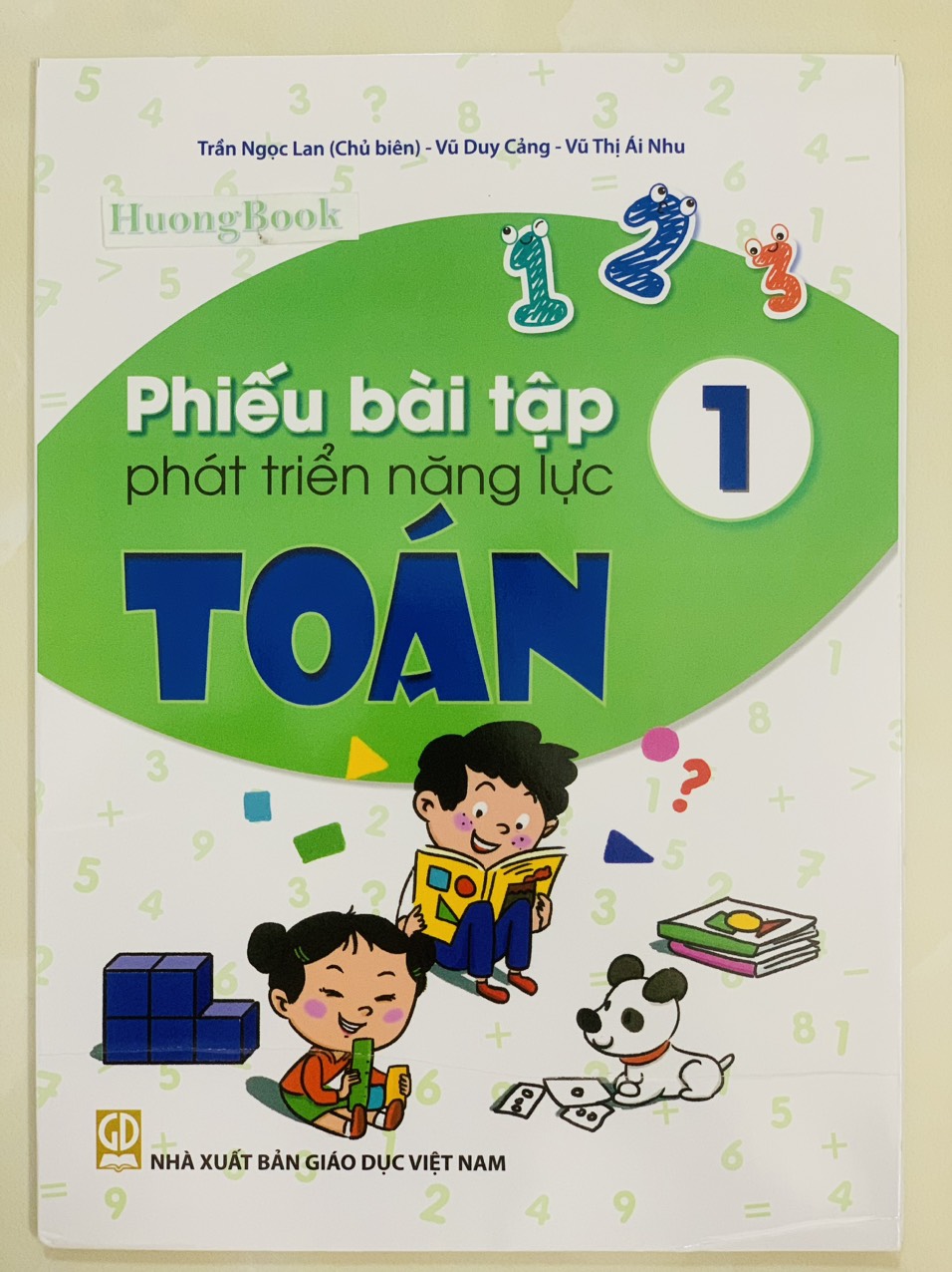 Sách - Combo Phiếu bài tập phát triển năng lực Toán - Tiếng Việt Lớp 1
