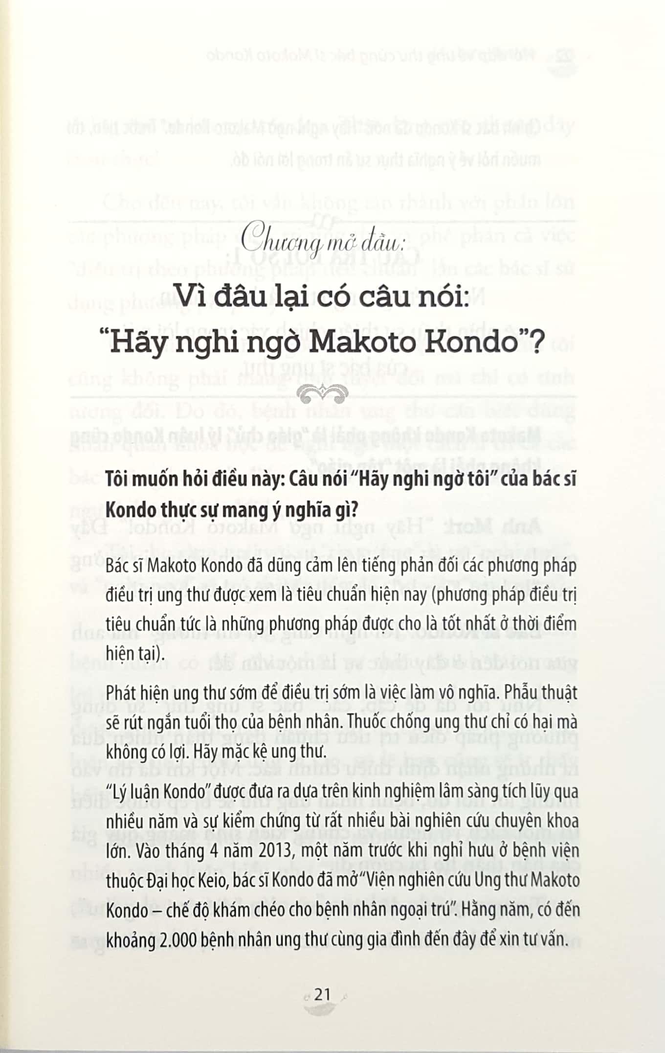 Sách Hỏi Đáp Về Ung Thư Cùng Bác Sỹ Makoto Kondo