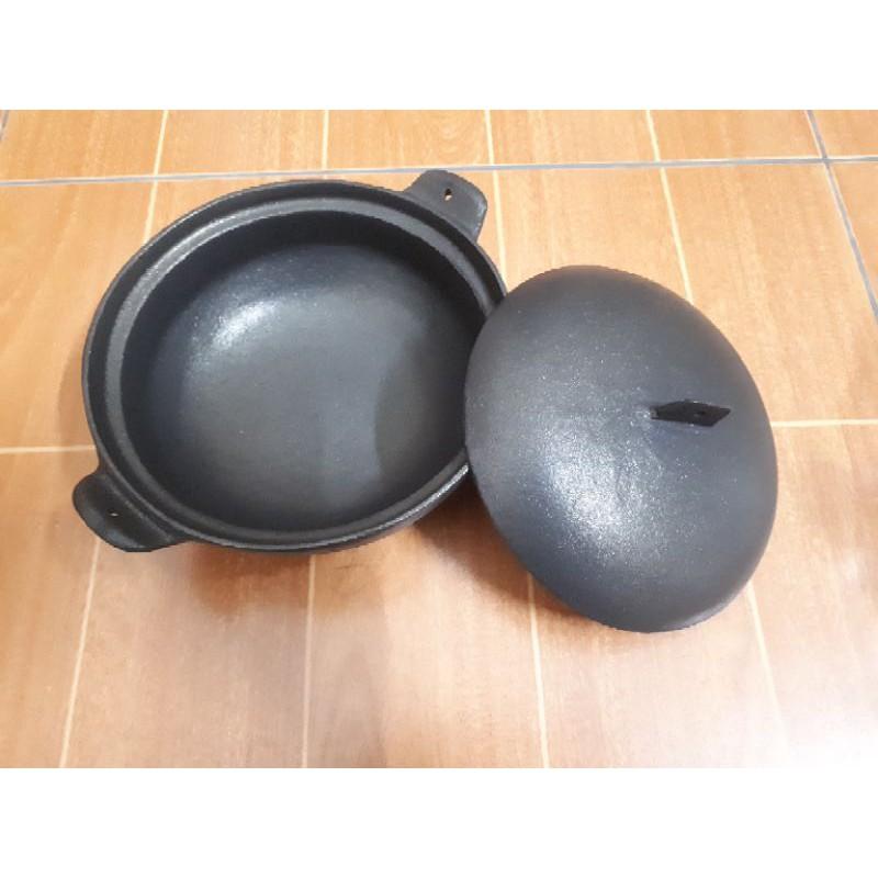 Tộ gang đúc kho thịt cá 18cm