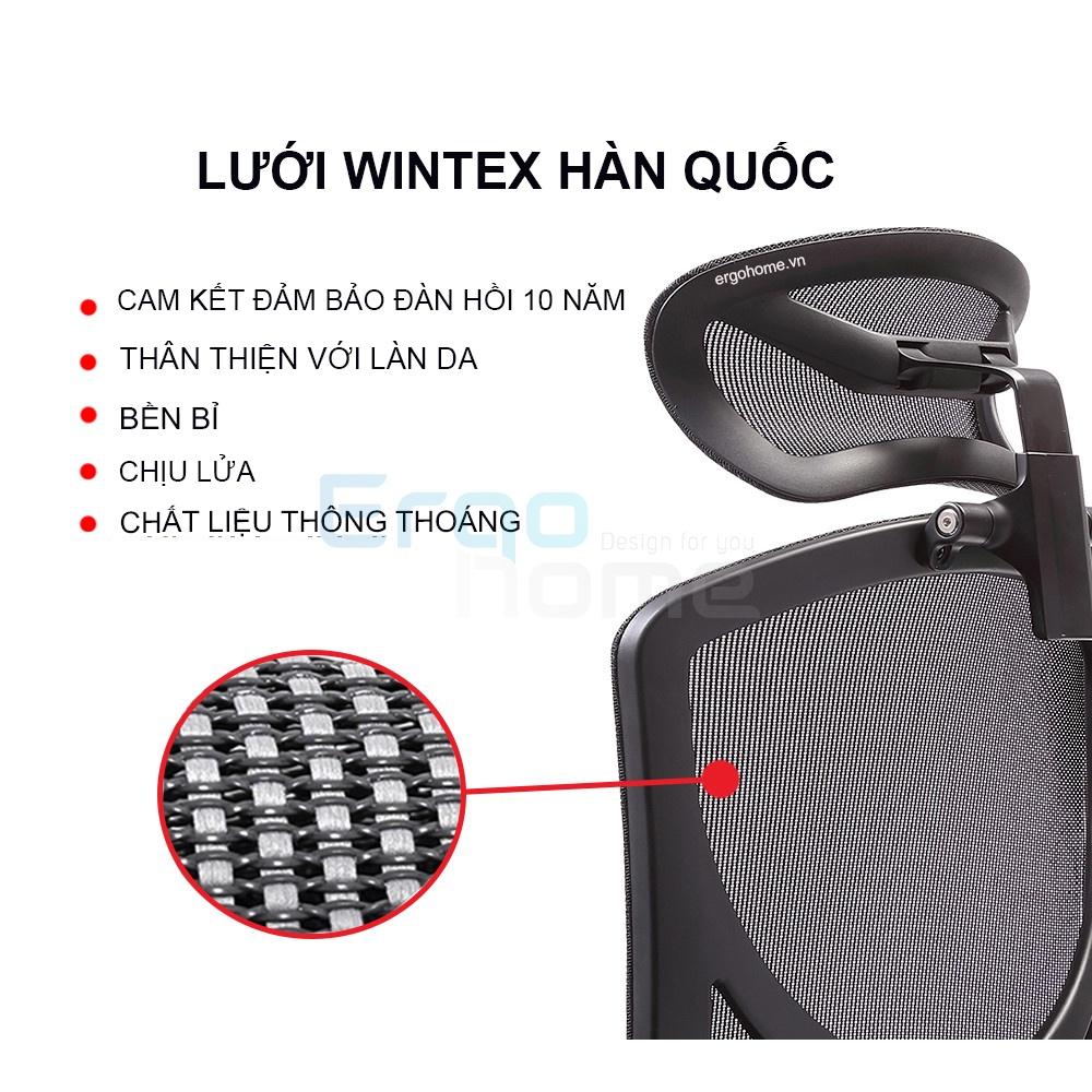 Ghế công thái học GT Chair Ergonomic Isee Xoay Văn Phòng lưới Cao Cấp thông thoáng - ERGOHOME