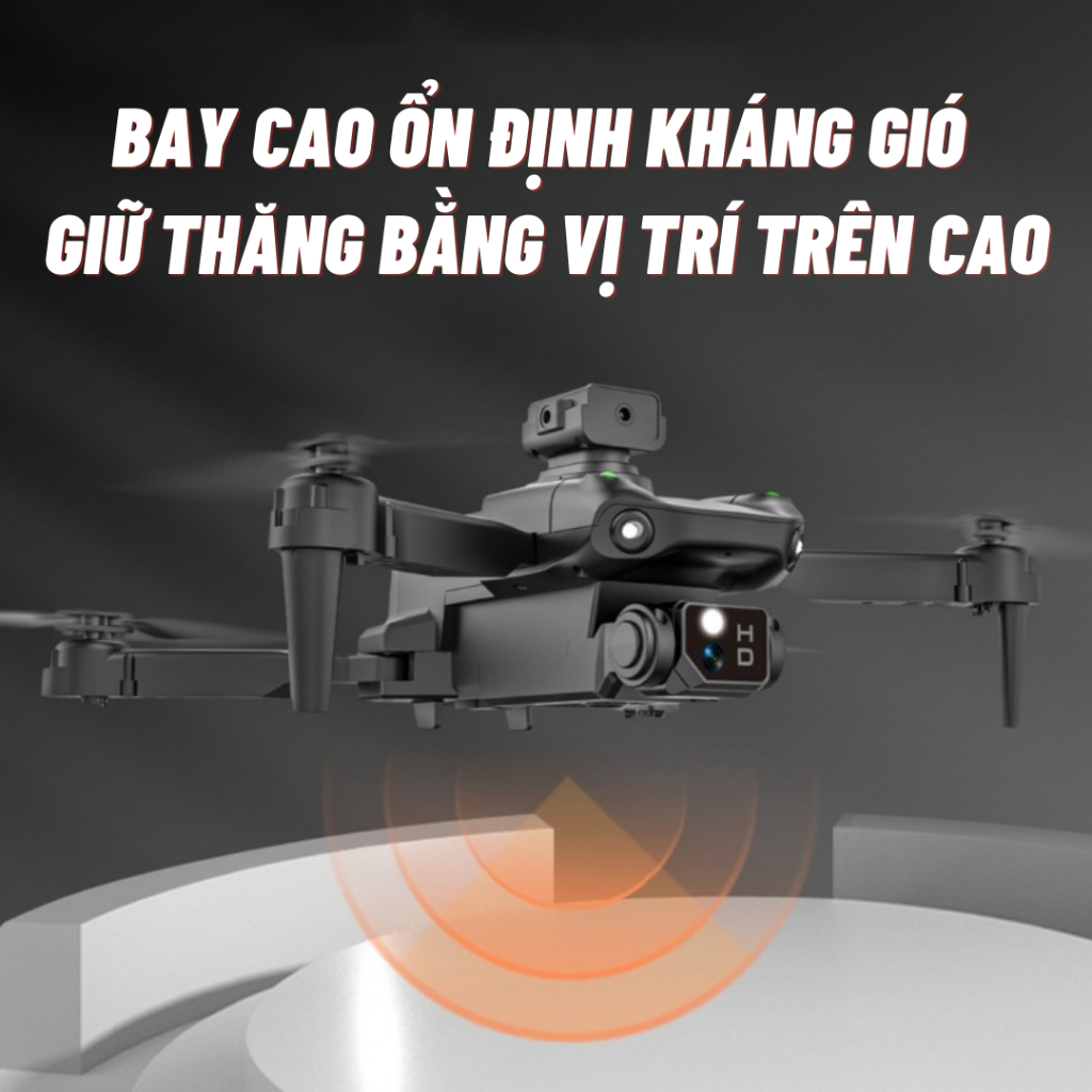 Hình ảnh Máy Bay Flycam Drone Camera 4K HD L600 Pro Max Cao Cấp, Fly cam định vị G.P.S, chống rung 3 trục tốt hơn flycam K998, P14, P9, E88 - Hàng Chính Hãng