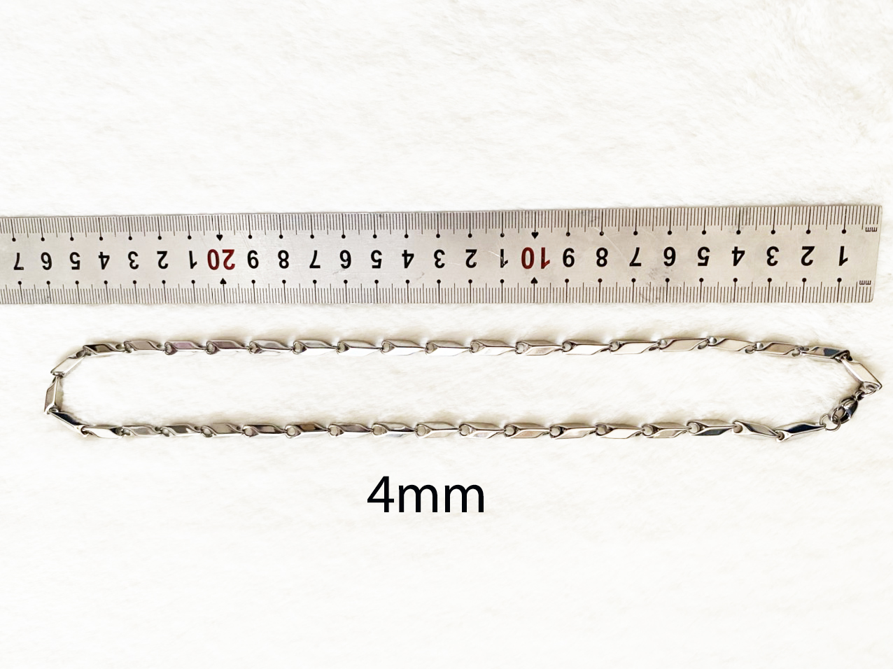 Dây chuyền nam 4mm - vĩnh viễn không đen - dây chuyền chuẩn chất đàn ông